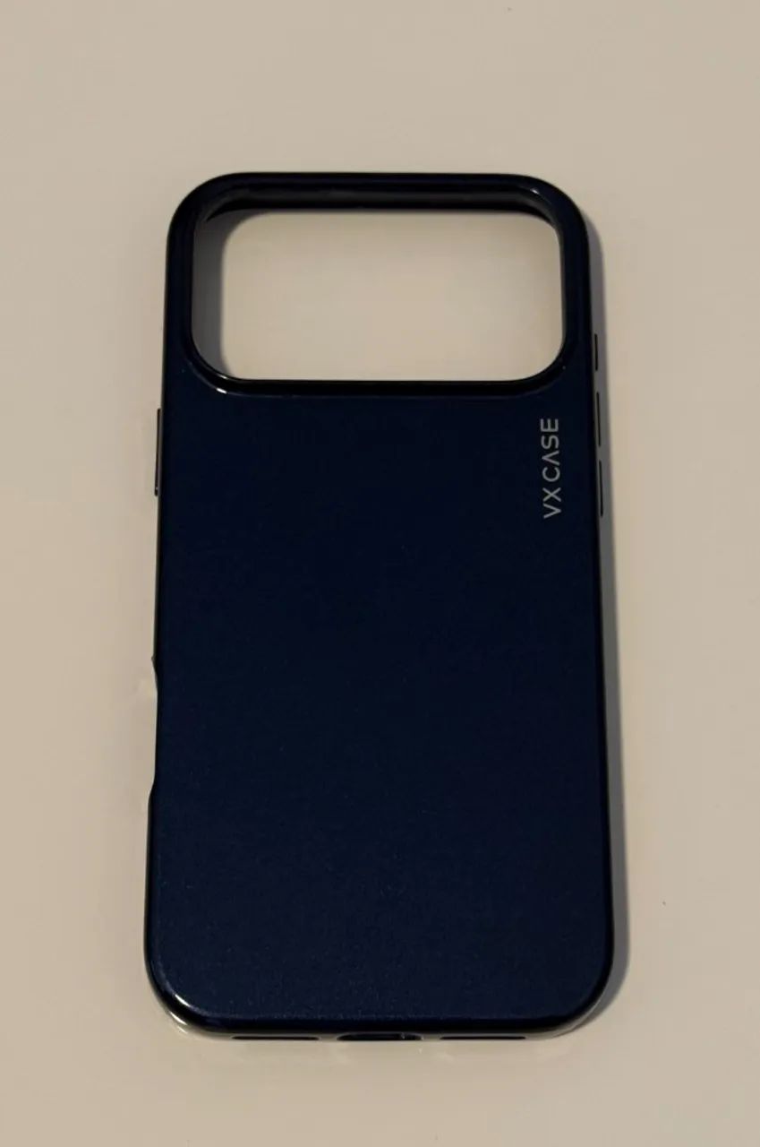 Capa VXCase azul para iphone 17 pro max 