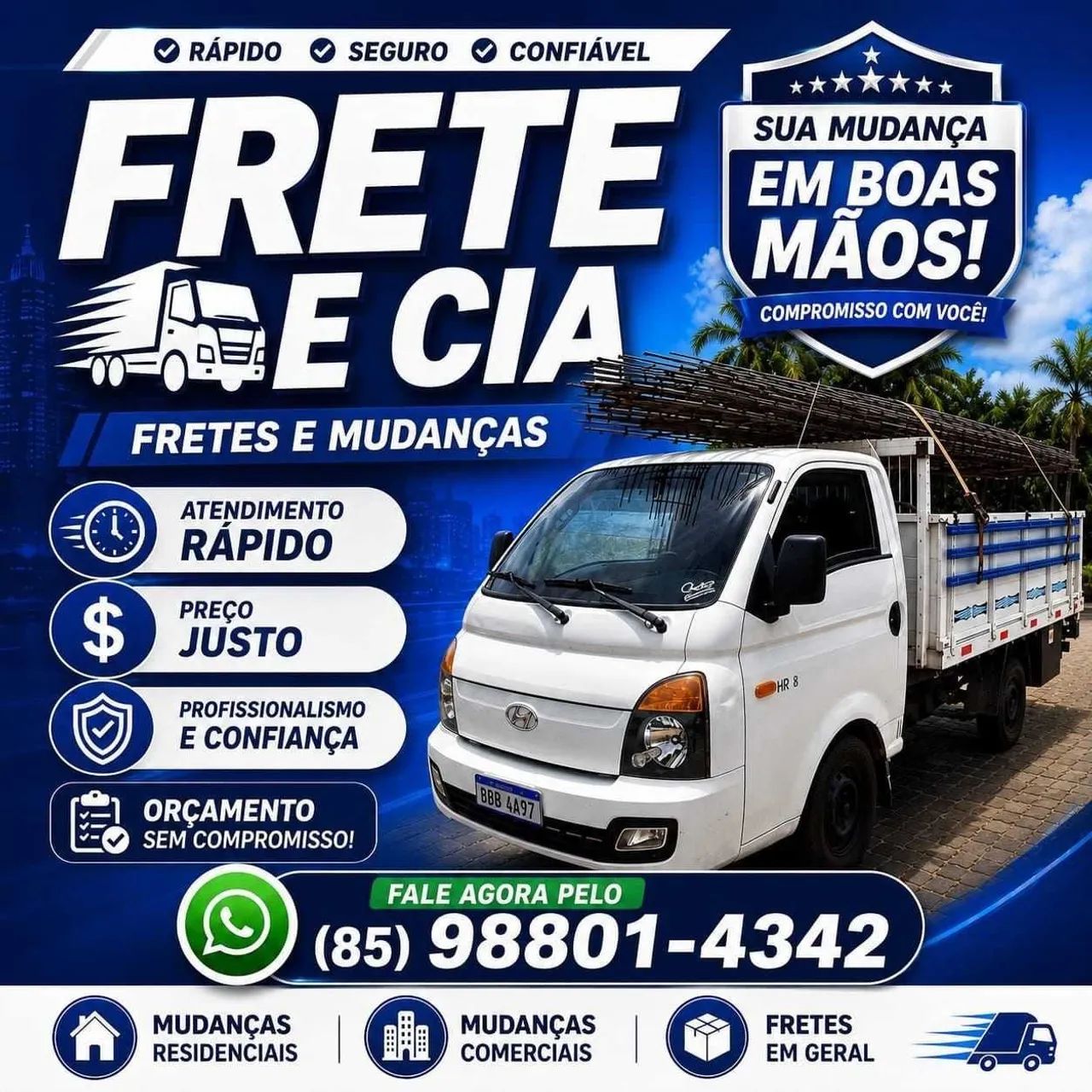 Fretes é mudanças 