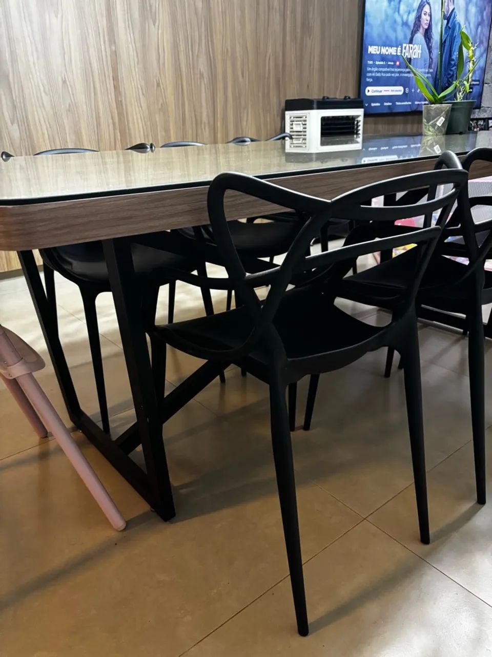 Mesa de jantar com 6 cadeiras  - Foto 2