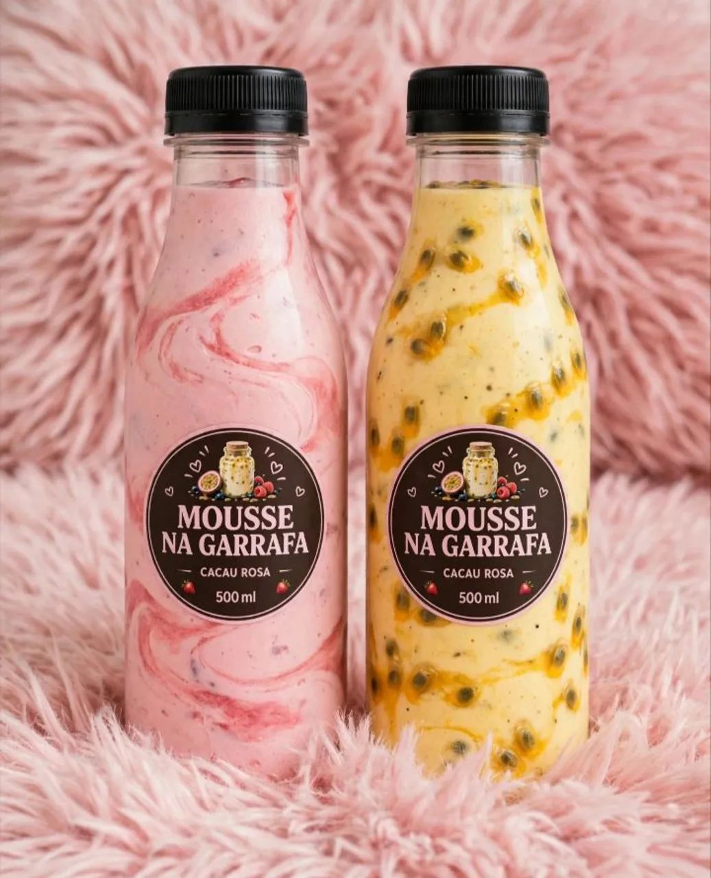 Mousse na garrafa  - Foto 2