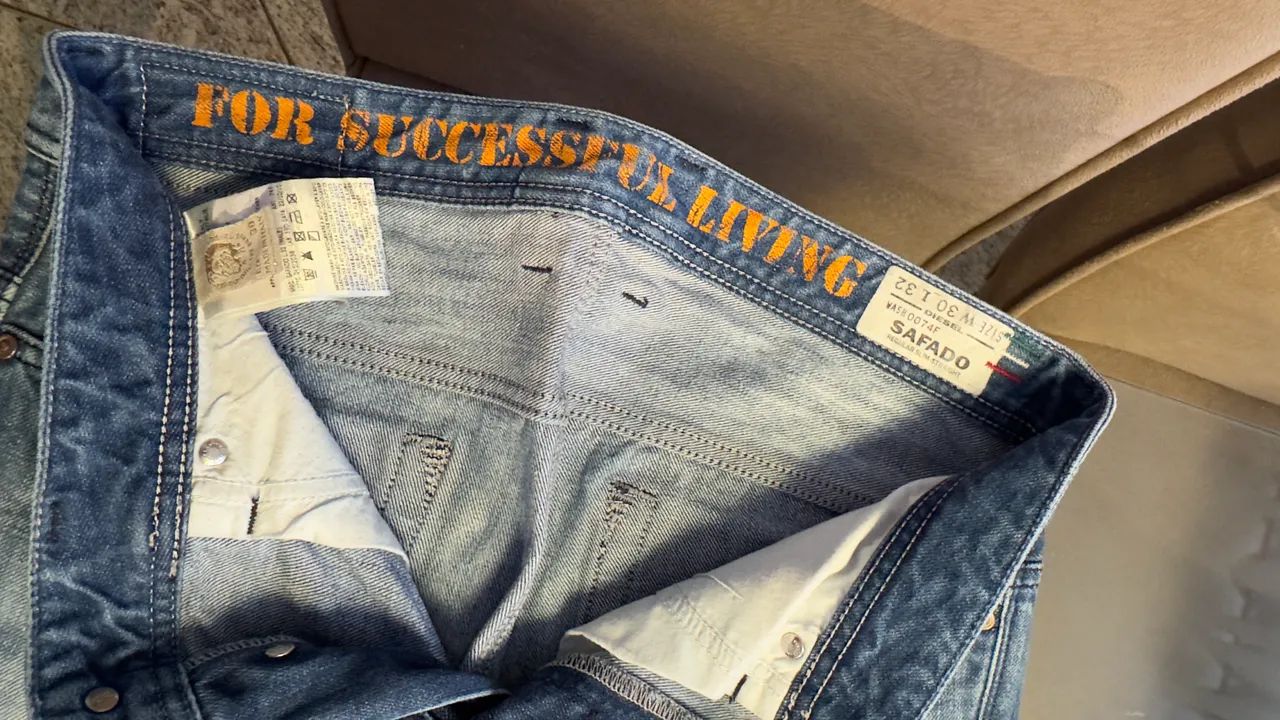 Calça jeans diesel original tamanho 40 - Foto 5