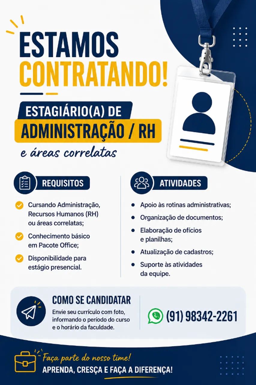 Estágio Administração