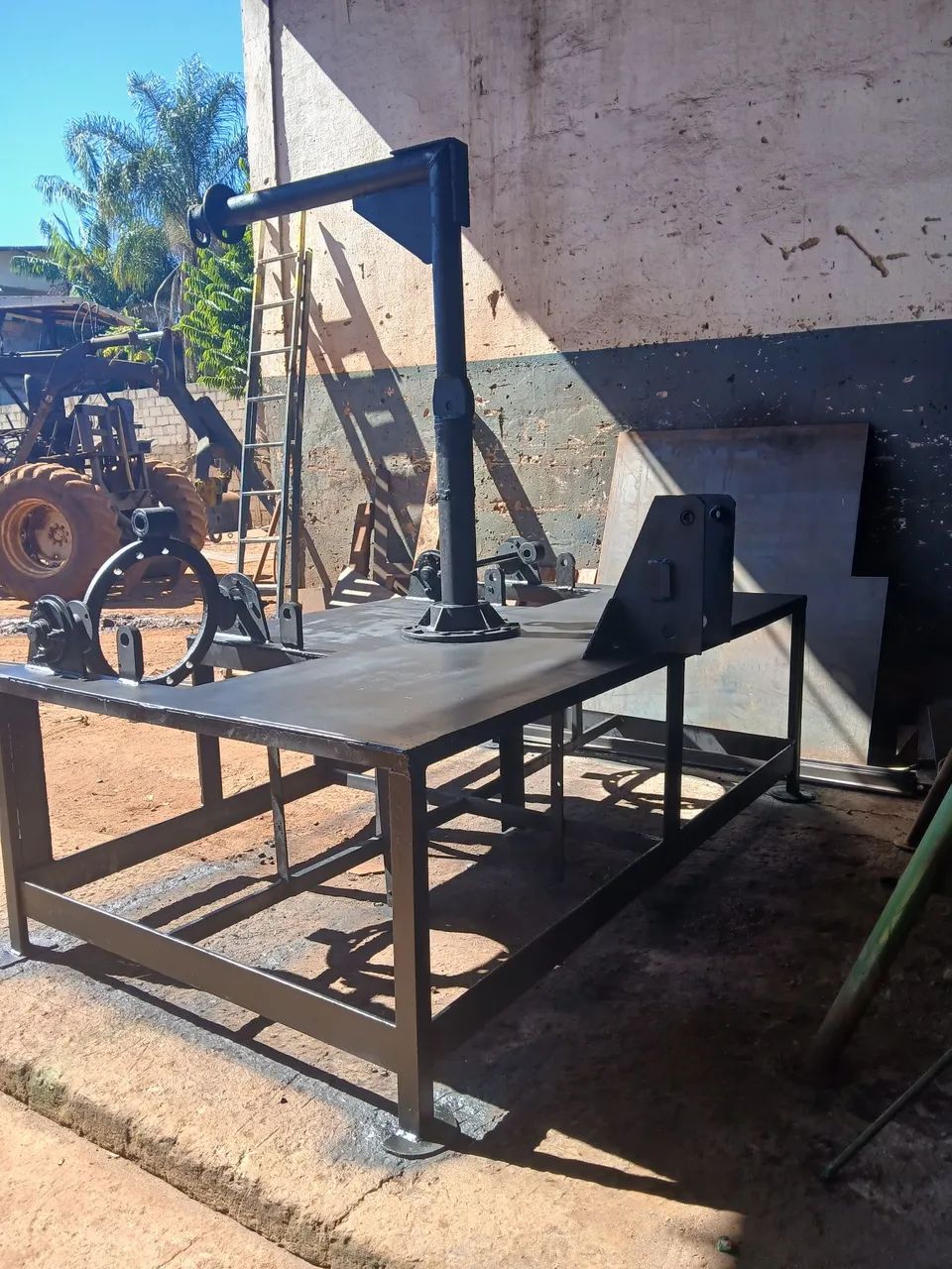 Mesa Gabarito para Montagem e Recuperação de Componentes Pesados - Foto 2