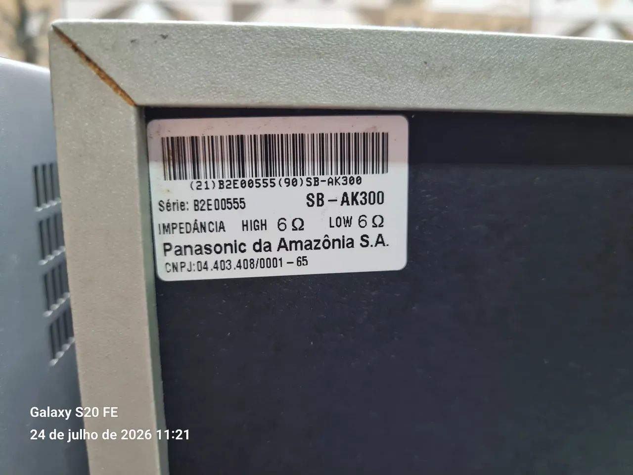 Som System Panasonic AK300  - Foto 5