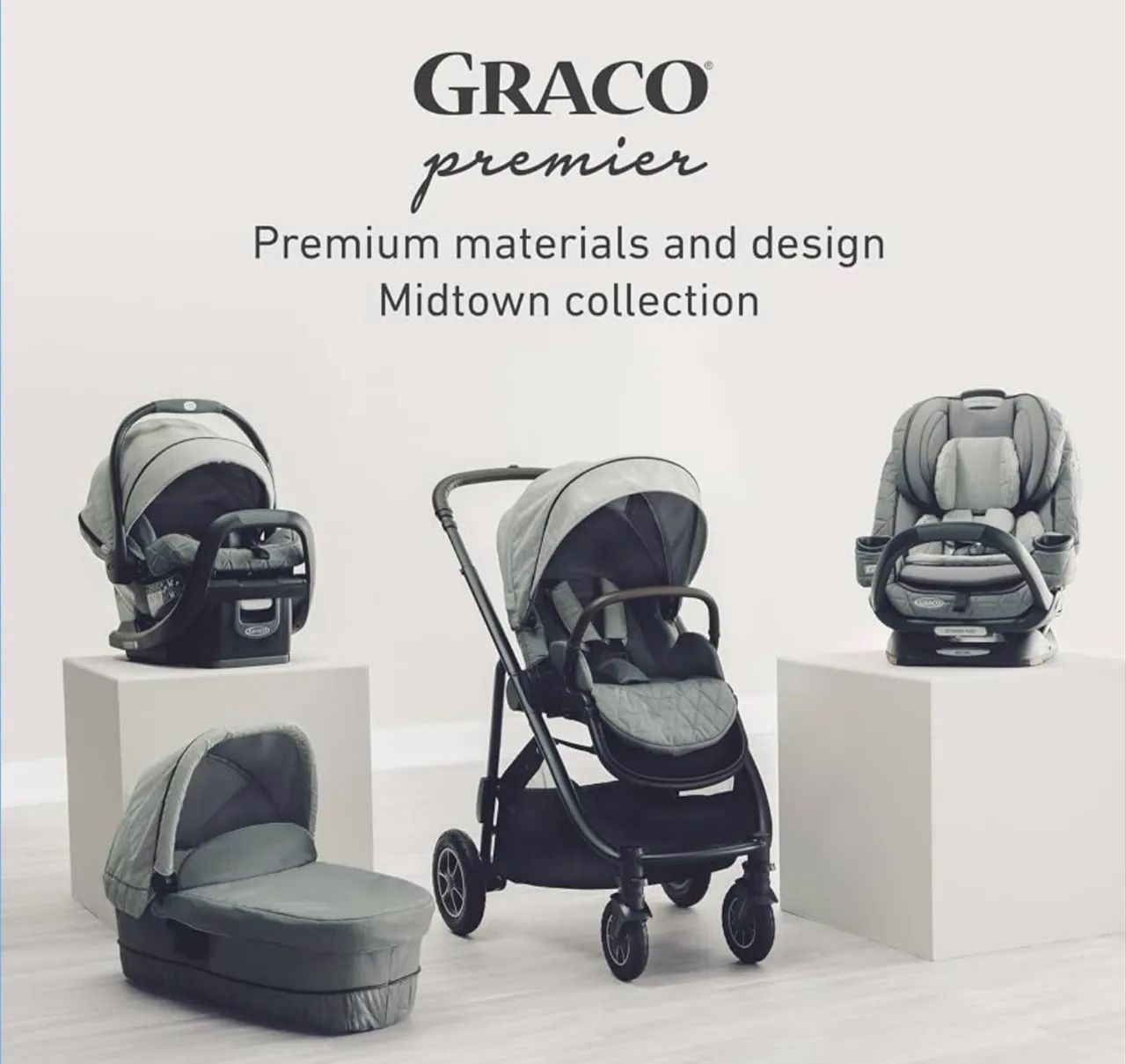     Carrinho Graco Premier com Bebê Conforto - Importado