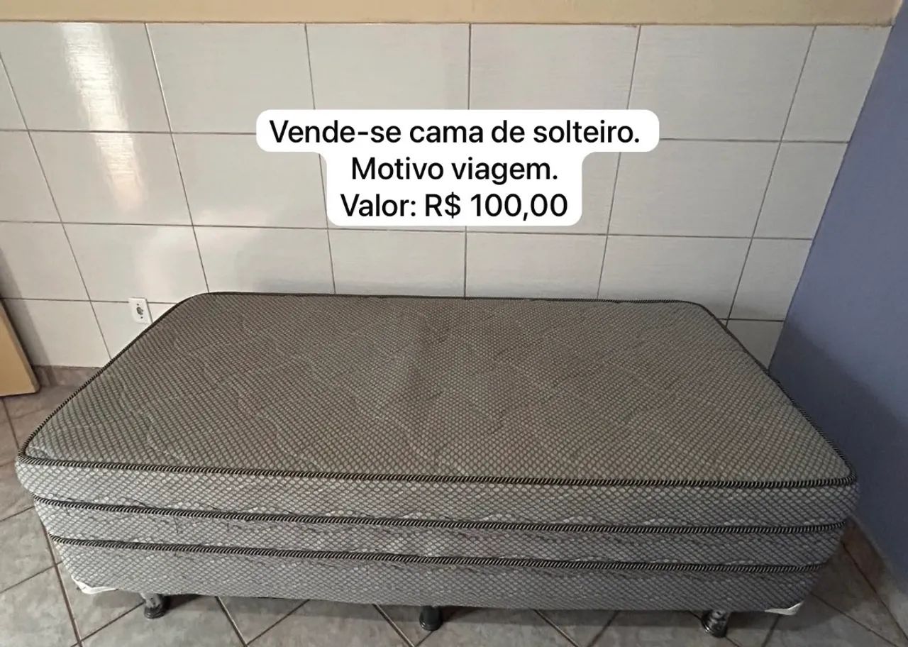 Vendo cama de solteiro