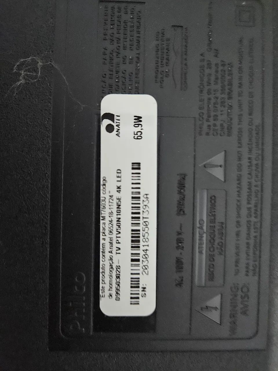 Smart TV Philco 50 polegadas FUNCIONANDO Tem NETFLIX YOUTUBE - Foto 4