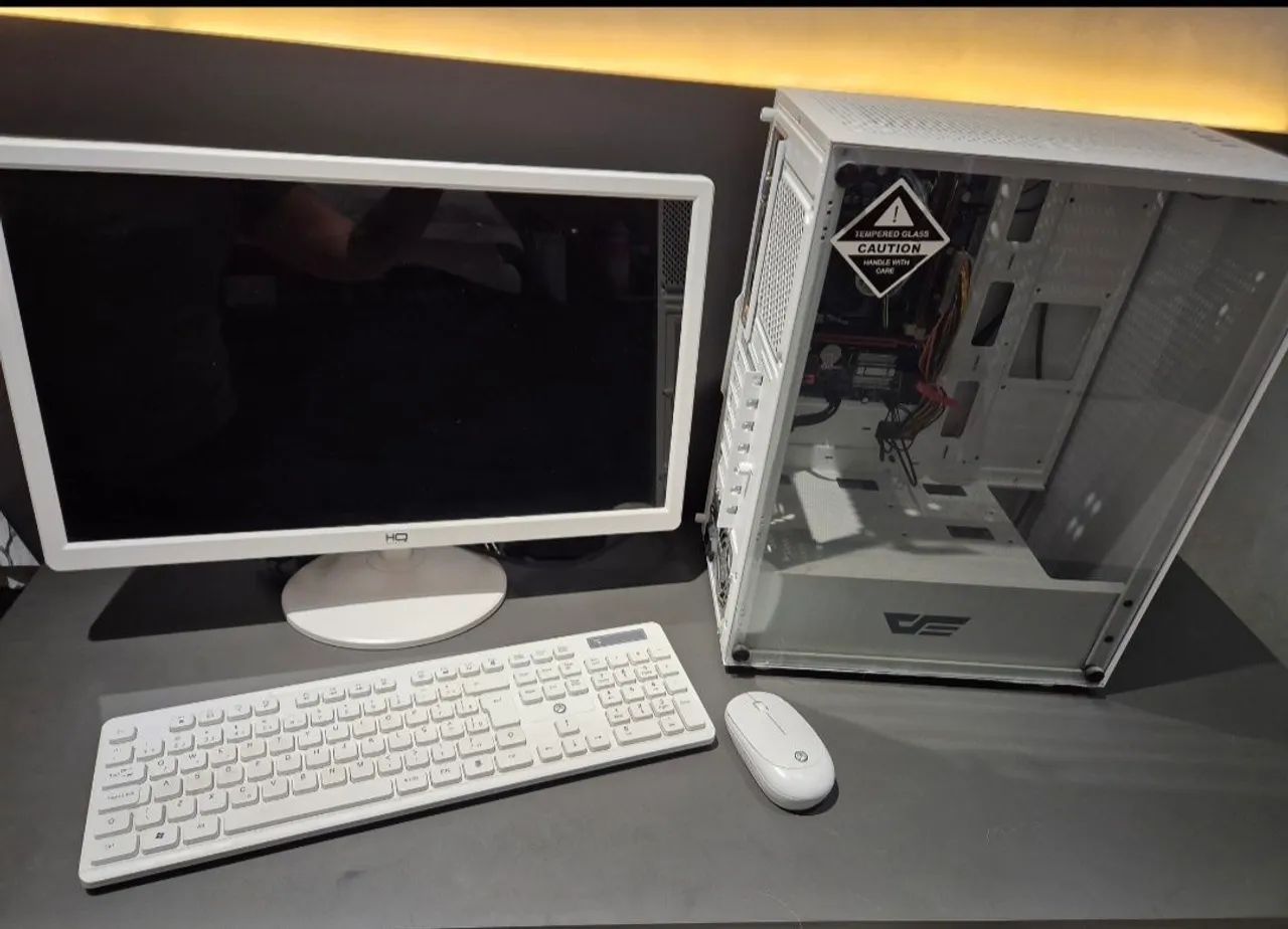 Computador branco PC  - Foto 4