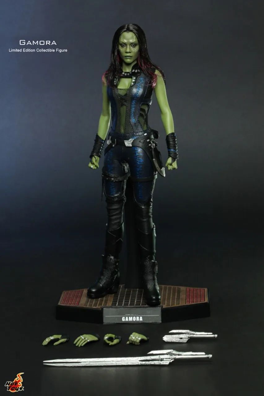 Gamora Hot Toys Mms259 Guardiões Da Galáxia Marvel