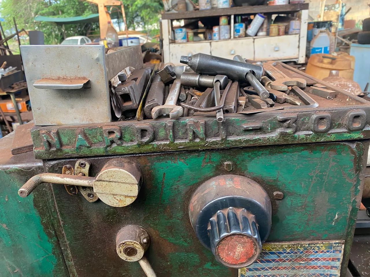 Torno NARDINI - 300 funciona perfeitamente  - Foto 2