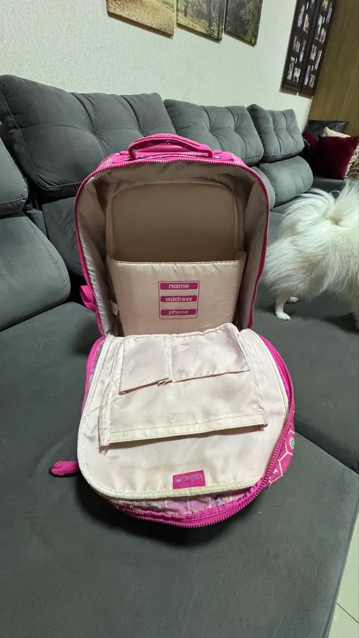 Kipling - kit mochila e lancheira - original  - Foto 3