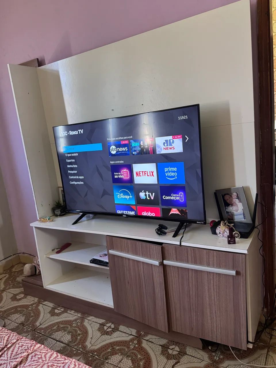Estante para tv
