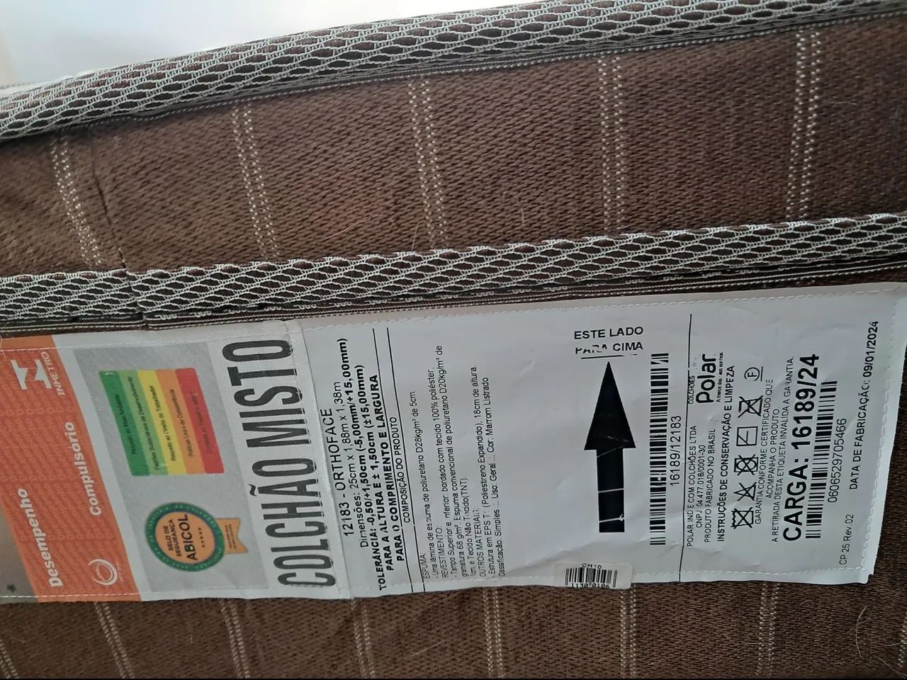 Vendo colchão ORTHOFACE, pouco uso - Foto 3