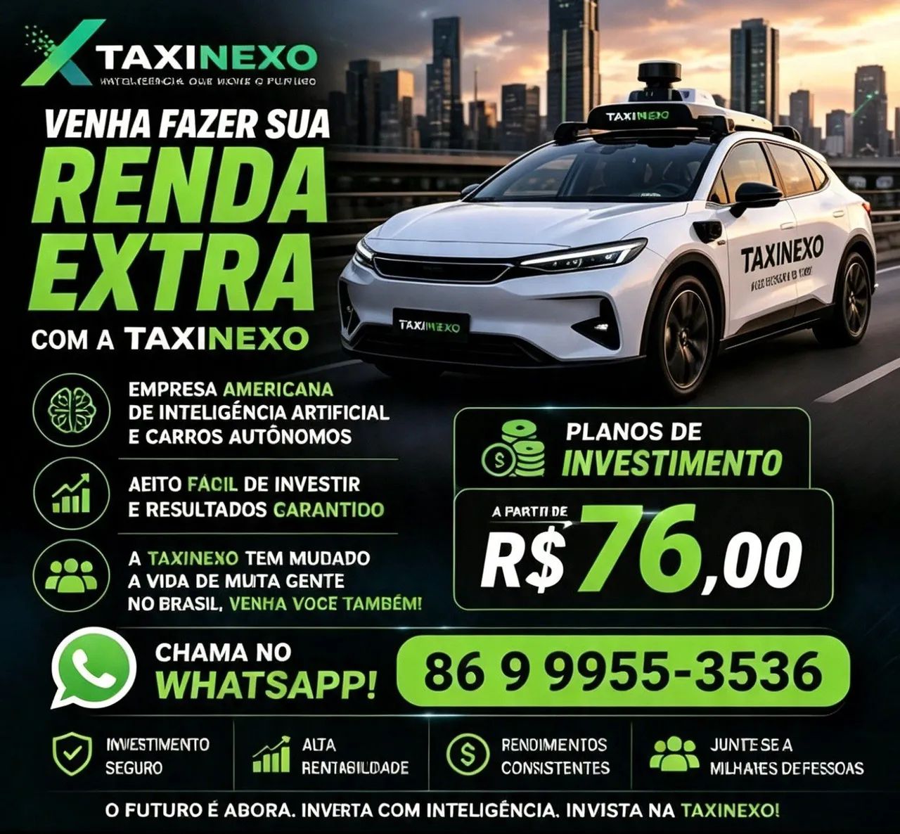 Trabalho extra!