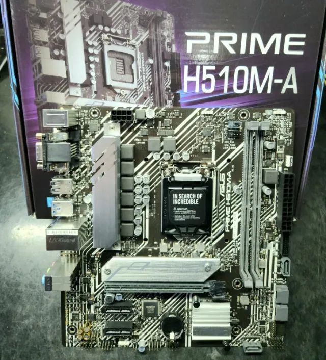 i7 10700F + Placa Mae Asus H510 - Foto 3