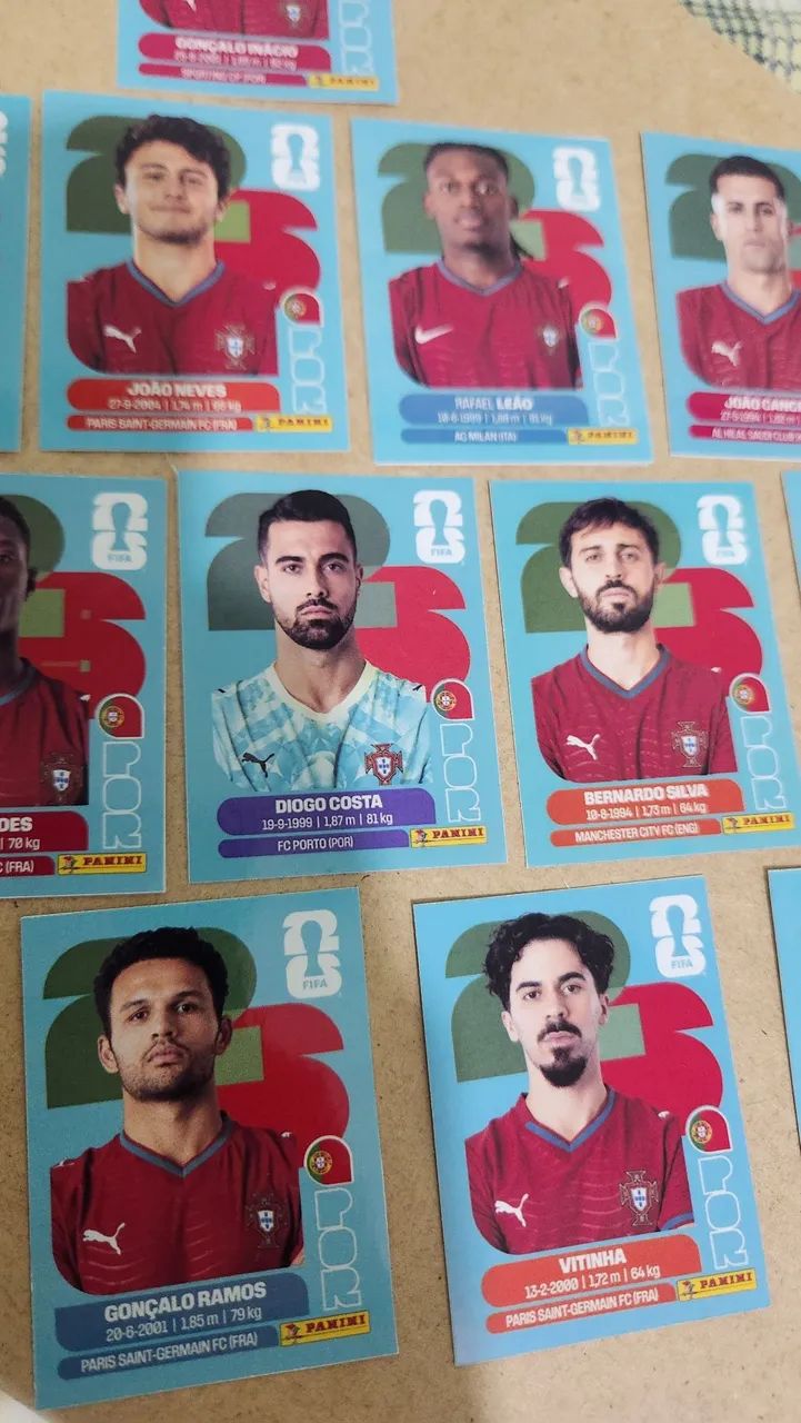 Figurinhas COPA - 1°linha - Foto 2
