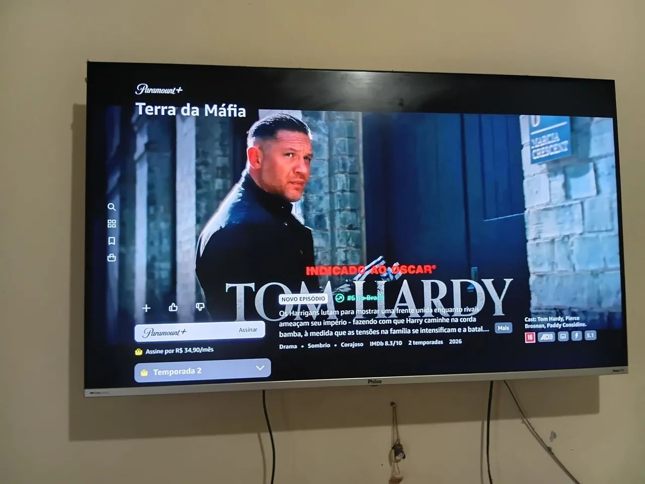 Smart TV Philco 50" Roku 4K - Imagem Perfeita (Zeradíssima) - Foto 4