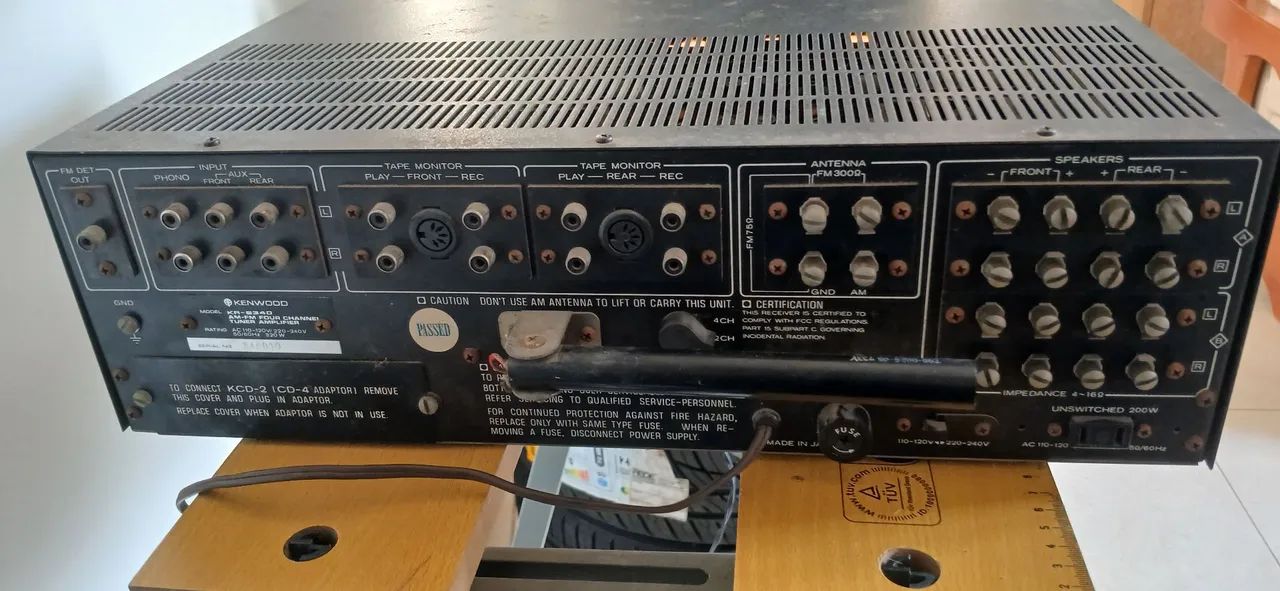 KENWOOD アンプ Receiver kenwood - Aparelhos de Som - Vila Ipiranga, Porto Alegre