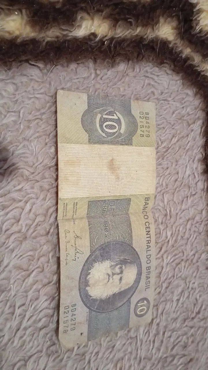Cédula antiga 10 cruzeiros