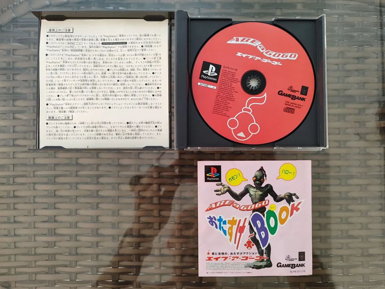 Oddword Abe Oddysee (Abe a Gogo) Playstation PS1 original - Jogos