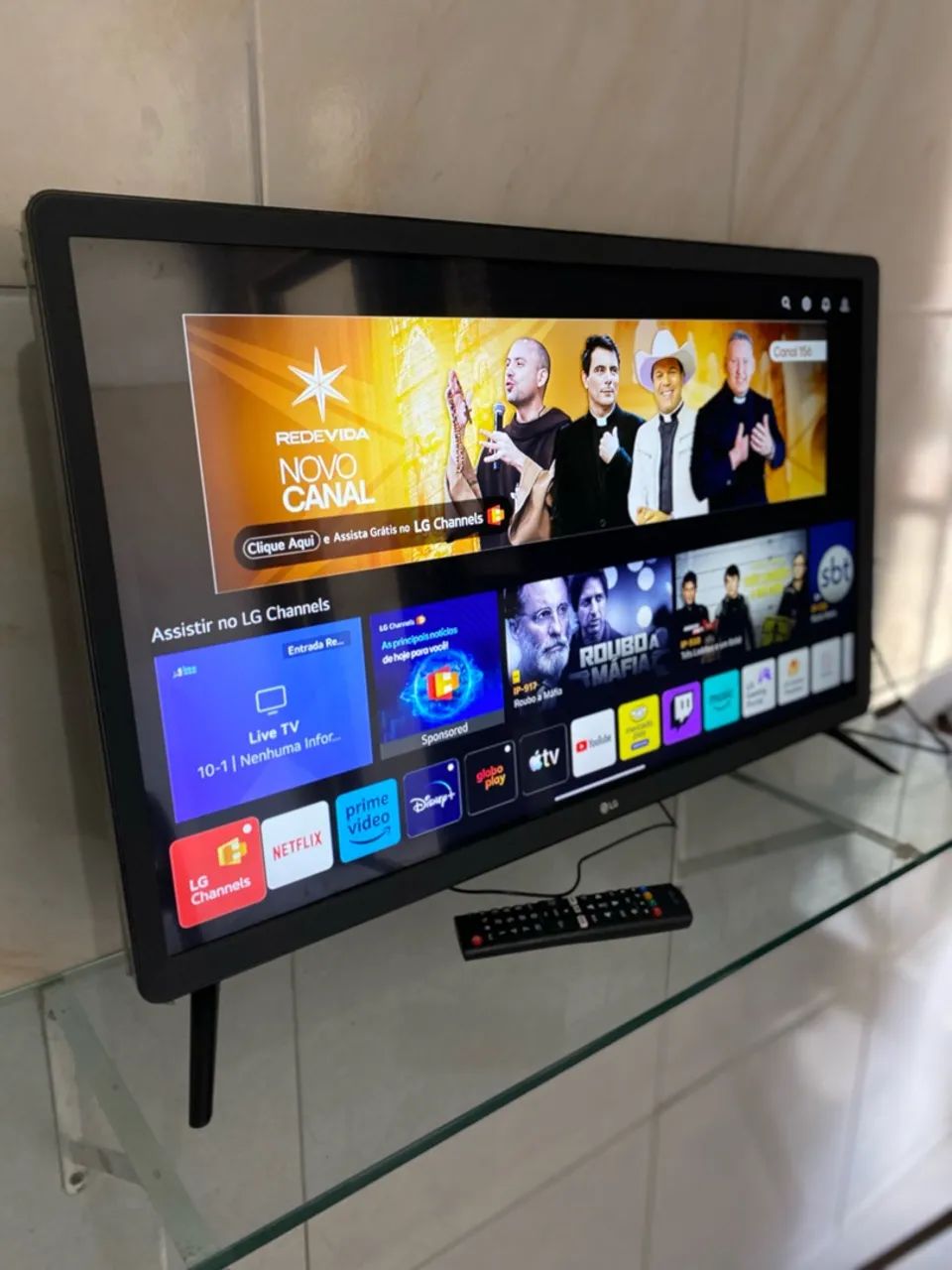 Tv smart 32 polegadas LG modelo novo tv perfeita já é o menor valor  - Foto 4