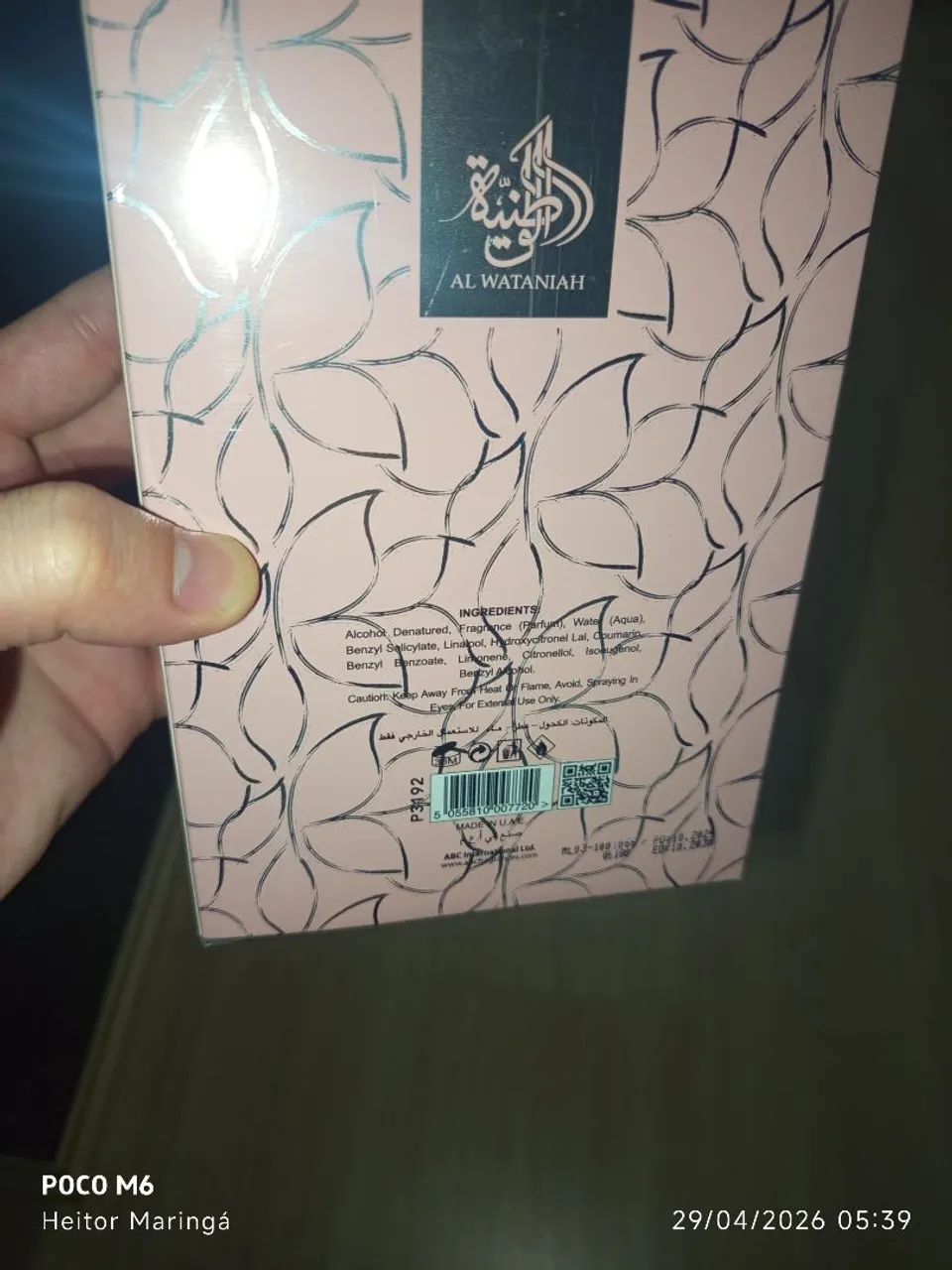 Perfume shagaf al ward 100ml - Foto 3