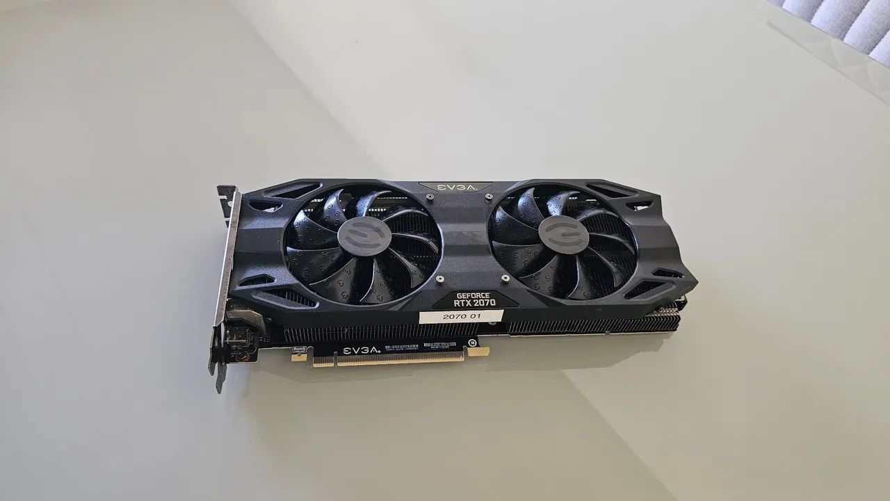 Placa de vídeo RTX 2070 EV3A 8gb