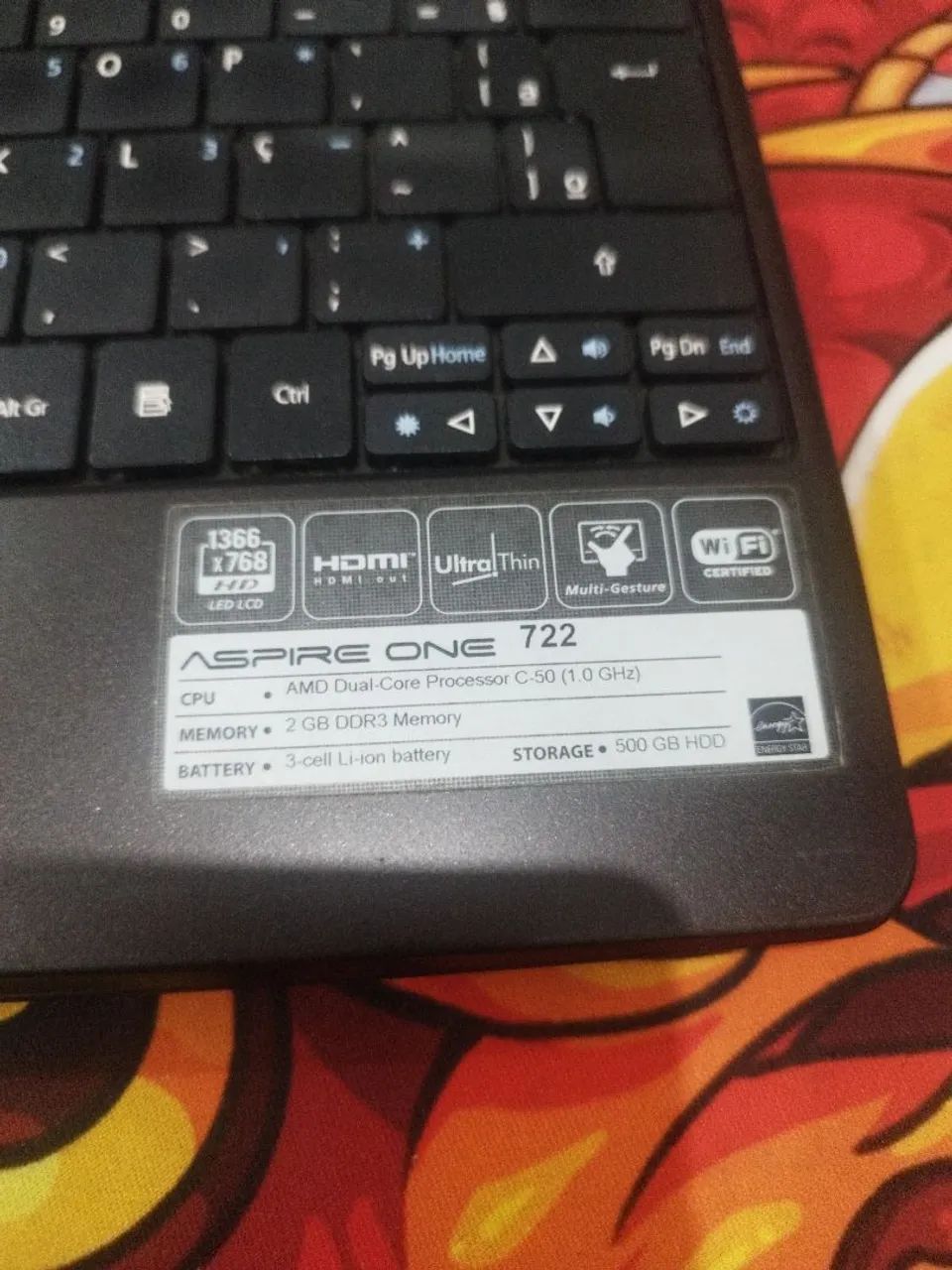 Netbook Acer aspire top - Foto 2