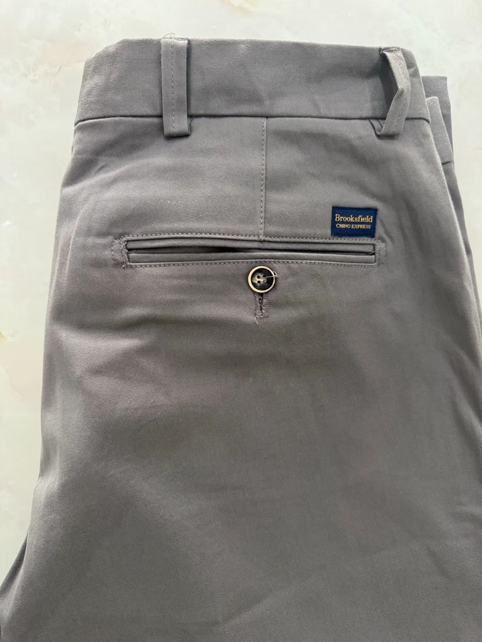 Calça de Sarja/Chino Brooksfild 52 - Foto 3