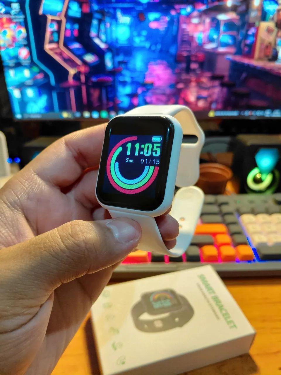 Smartwatch D20 - Novo - Entregamos  - Foto 4