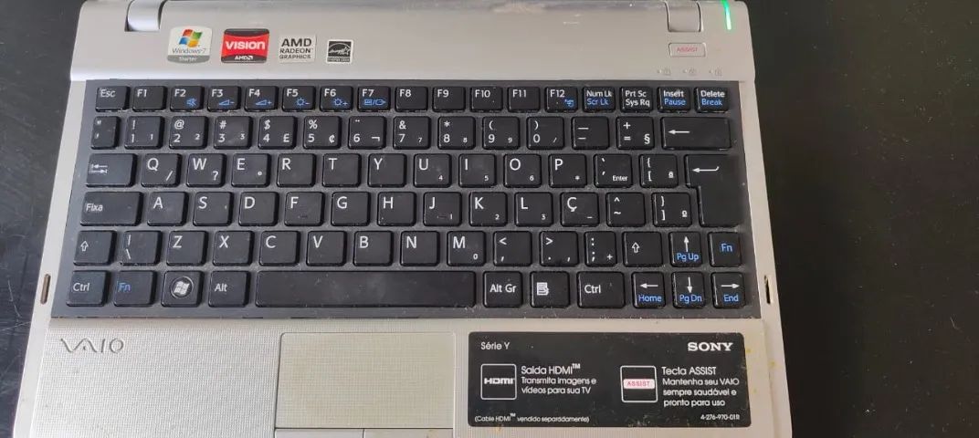 sony vaio amd dual core e 350 1.60ghz 4gb usado - Foto 4