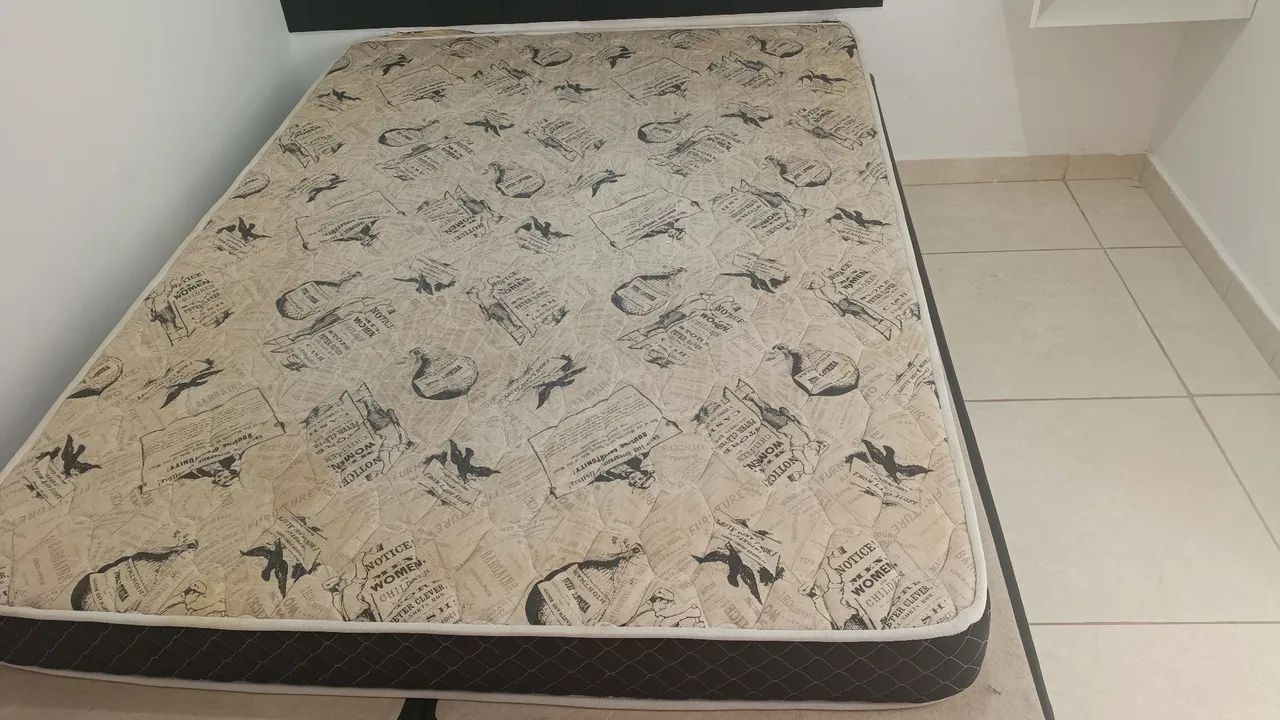 Cama box mais colchão D33 - Foto 2