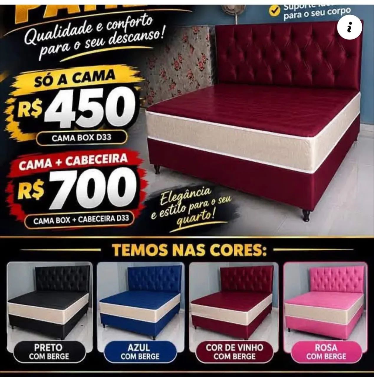 Camas box casal - Foto 5