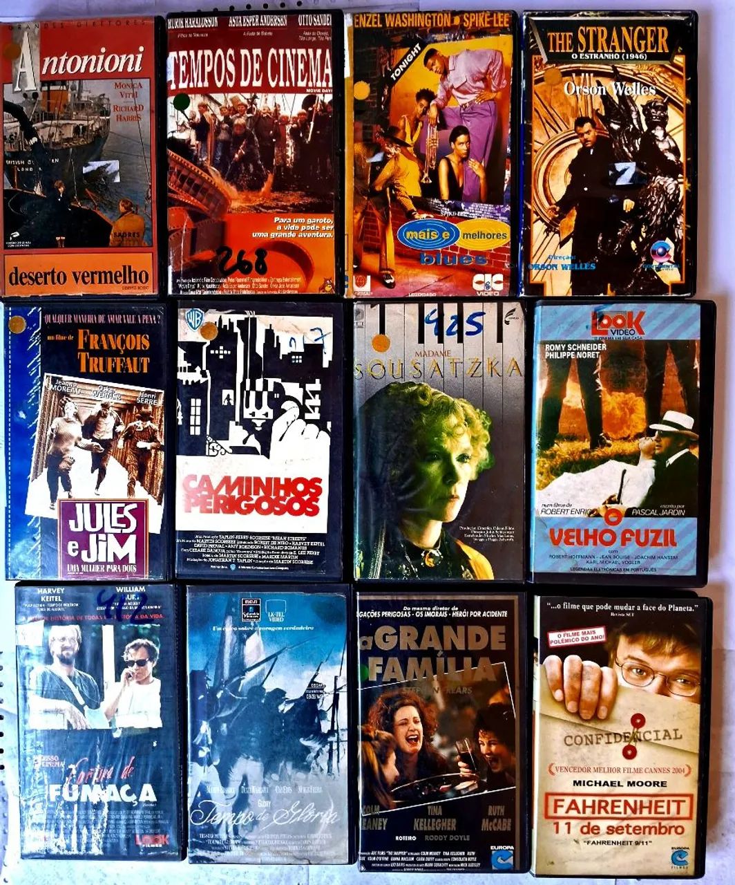 Fitas Vhs Obras Primas ( Lote)