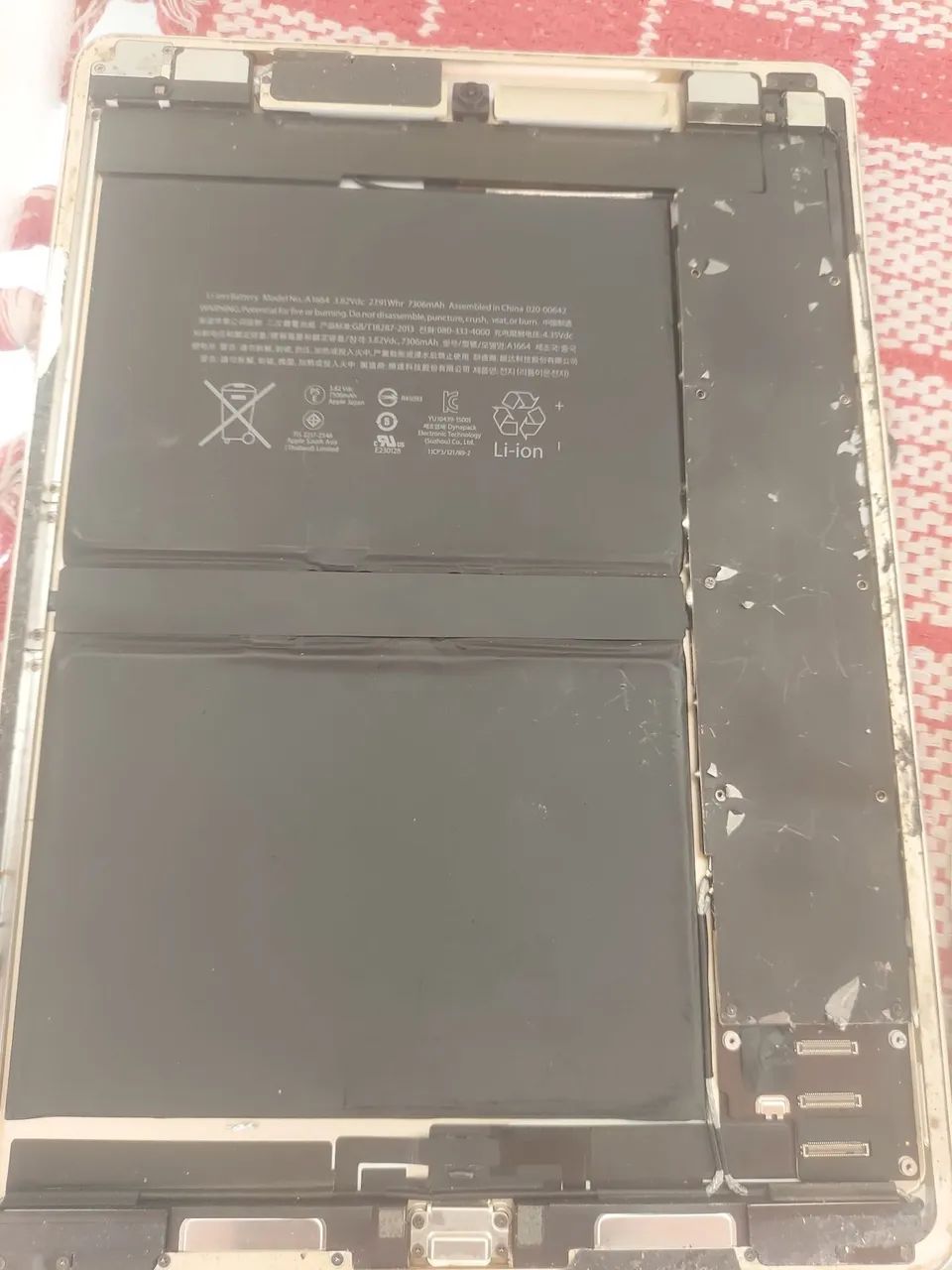 PLACA E BATERIA COMPONETES IPAD PRO A1673 - Foto 4