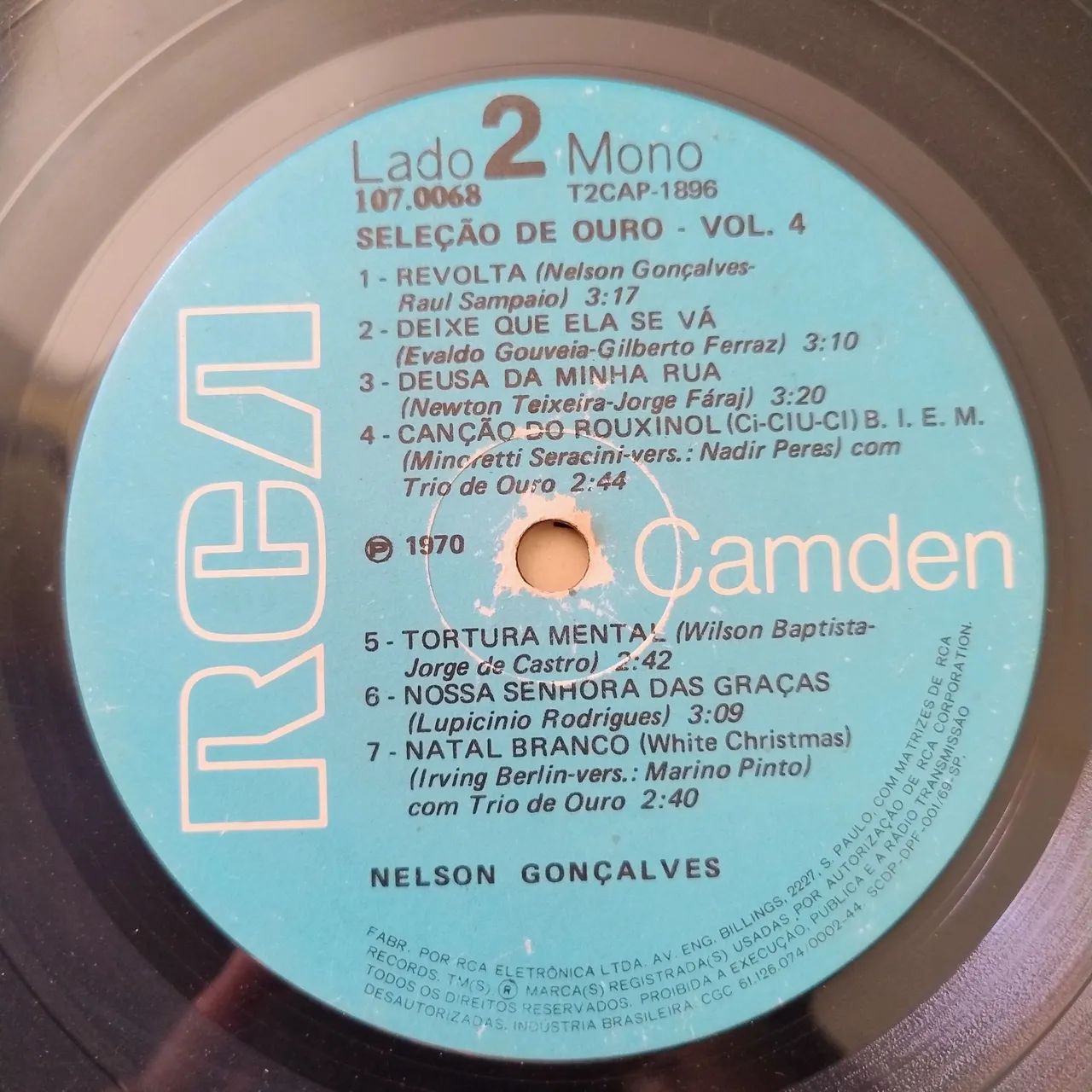 Vinil nelson 5- seleção de ouro vol.4 - Foto 4