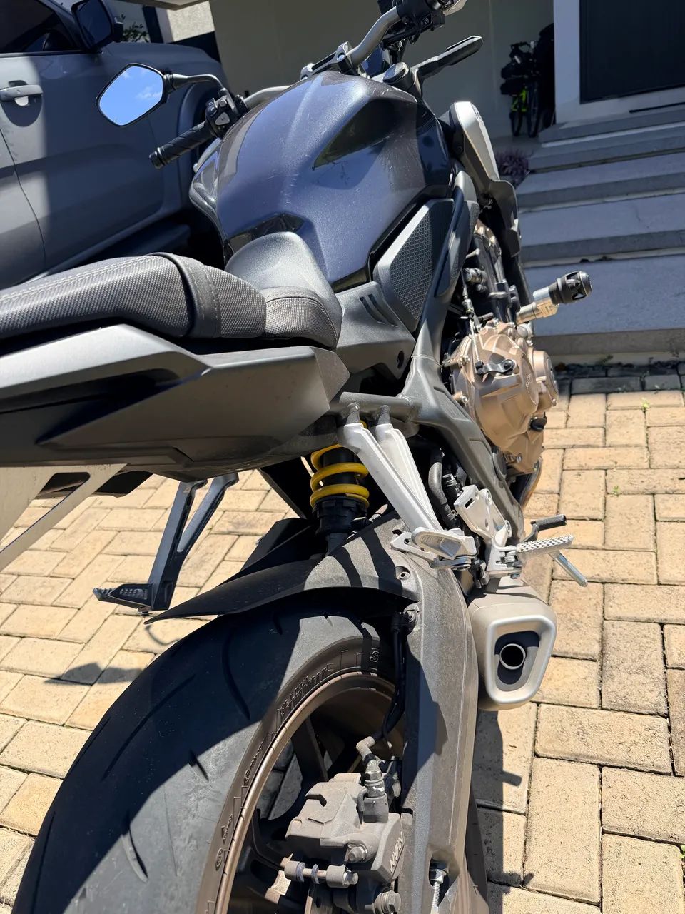 Cb 650 com 8,300 km  - Foto 3