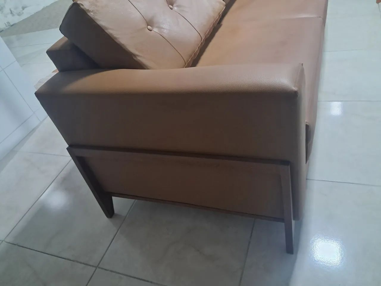 Sofá 3 lugares fixo Usado - Foto 5