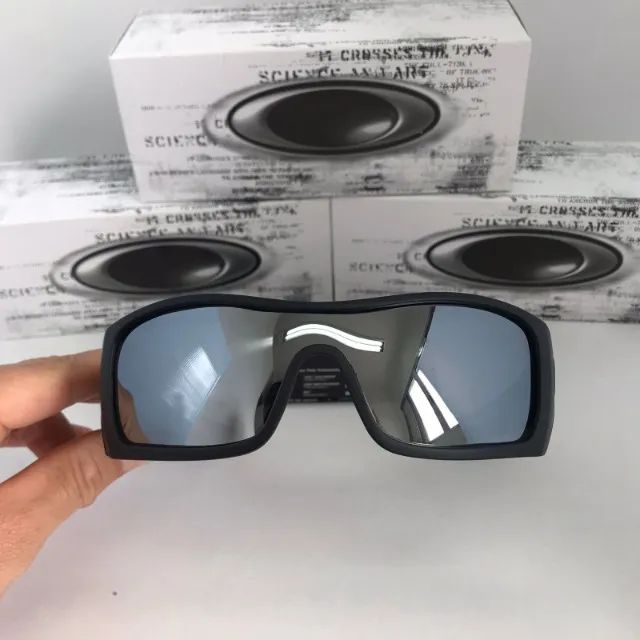 óculos de sol oakley batwolf shark lentes polarizadas - Foto 5