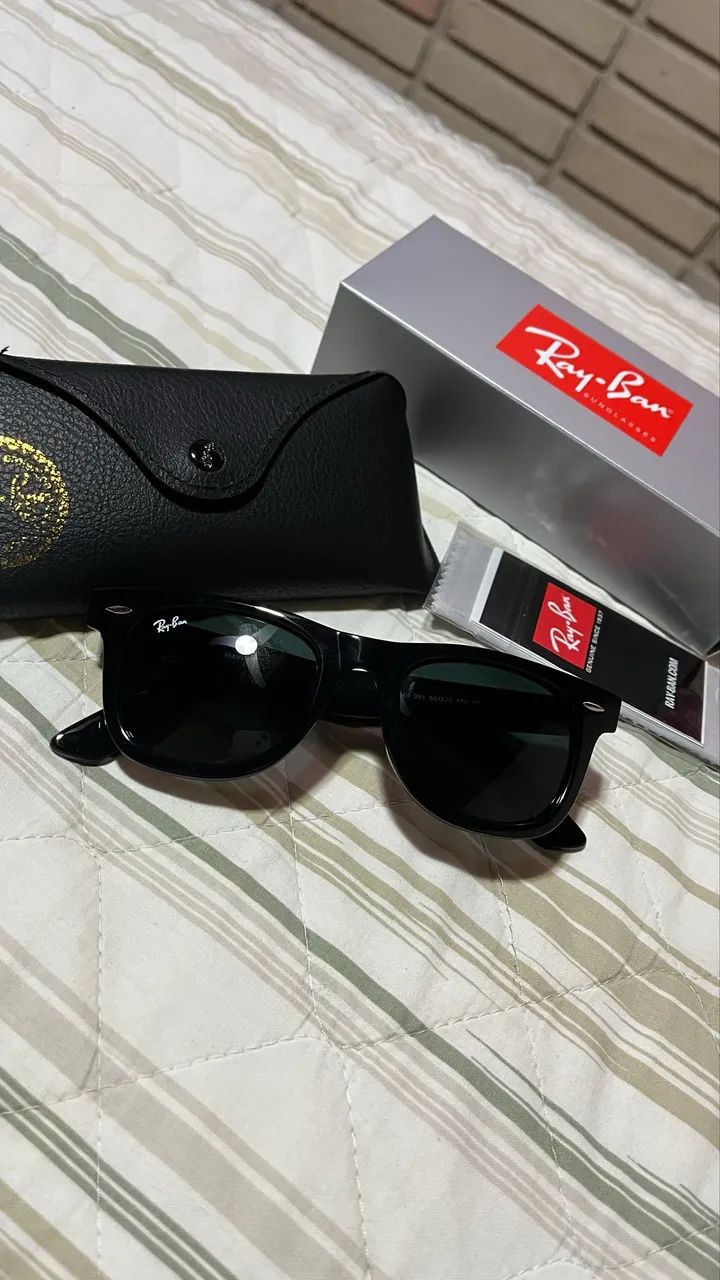 Rayban Wayfarer Original lente azul  - Foto 5