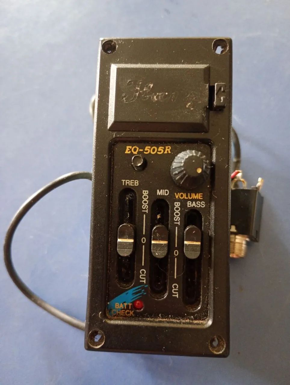 Pré-amplificador Equalizador EQ-505R para Violão 