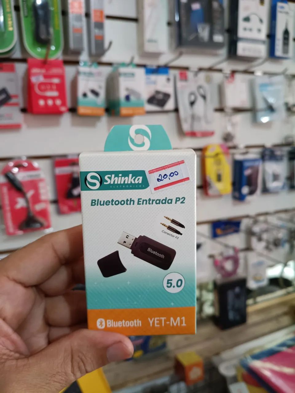 Adaptador Bluetooth P2/USB pra Som - Foto 3