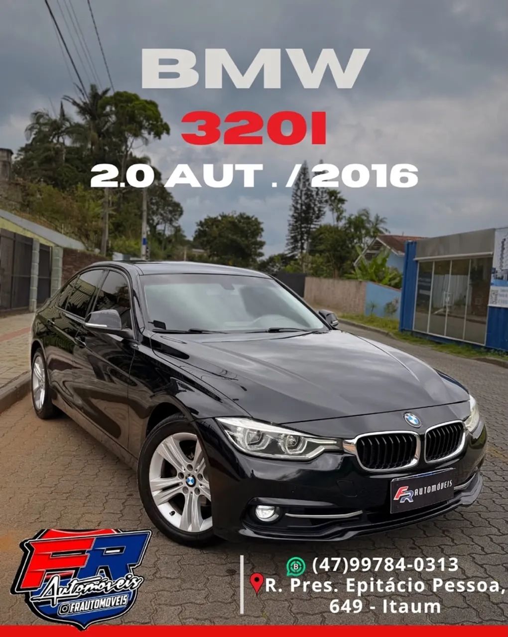 BMW 320I A 2.0 TB M Sport Activeflex 16V 4P 2016 2016