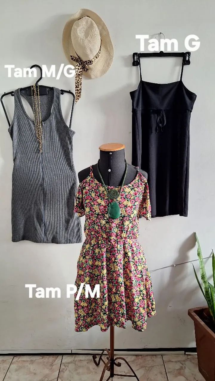 Lote de 20 Vestidos tamanhos variados - Foto 2