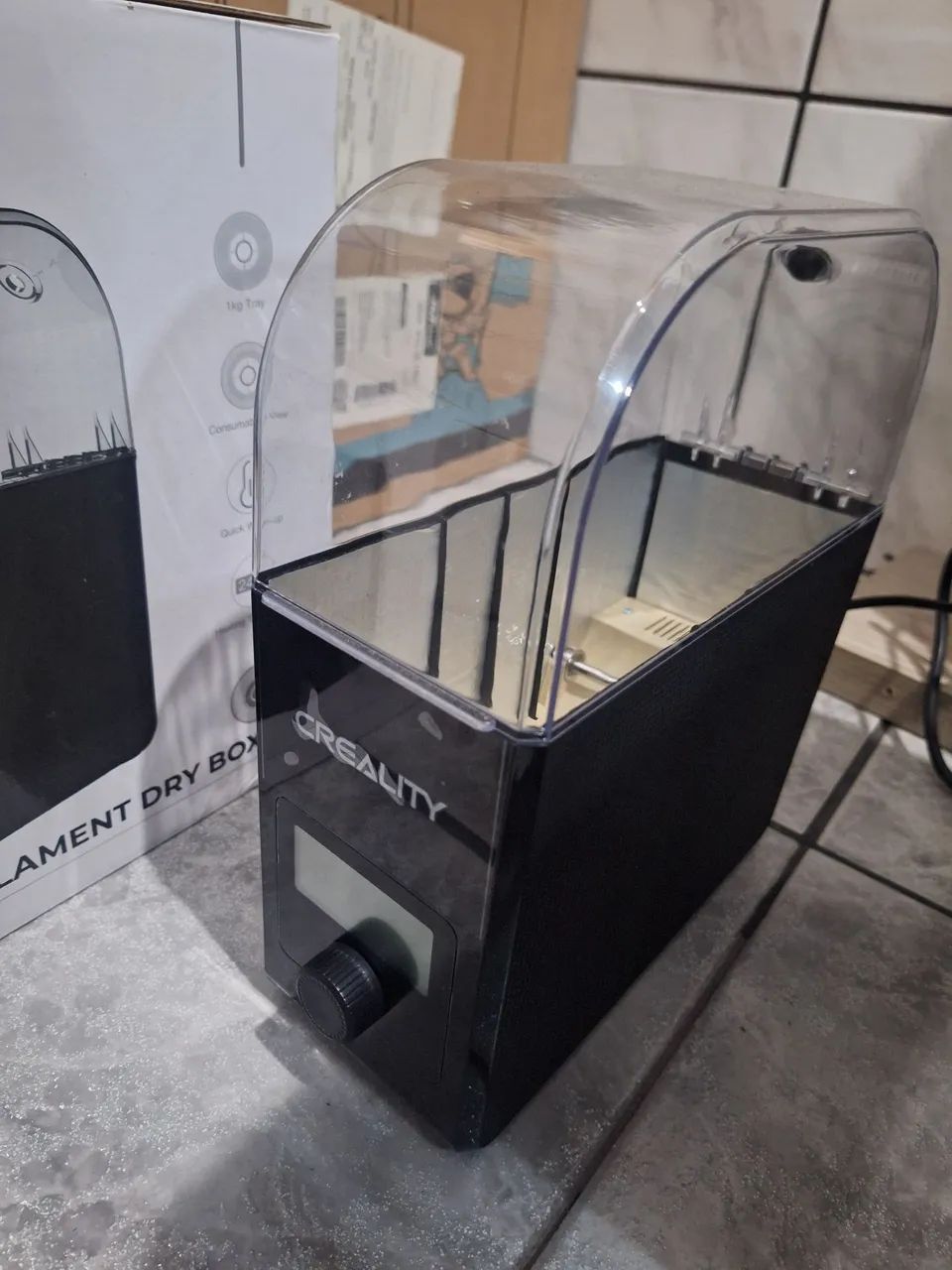 Impressora 3D Creality K1 + Dry Box 2.0 Creality - Kit Completo - Foto 5