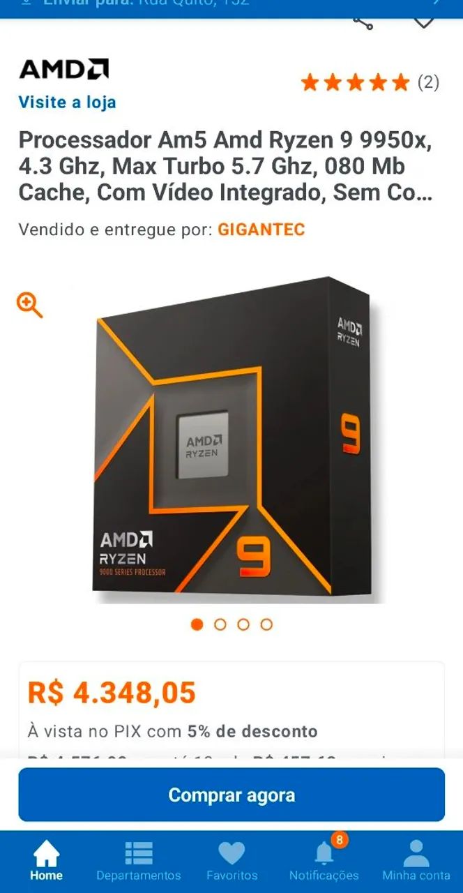 AMD Ryzen 9 9950x am5 16 nucleos - Foto 2