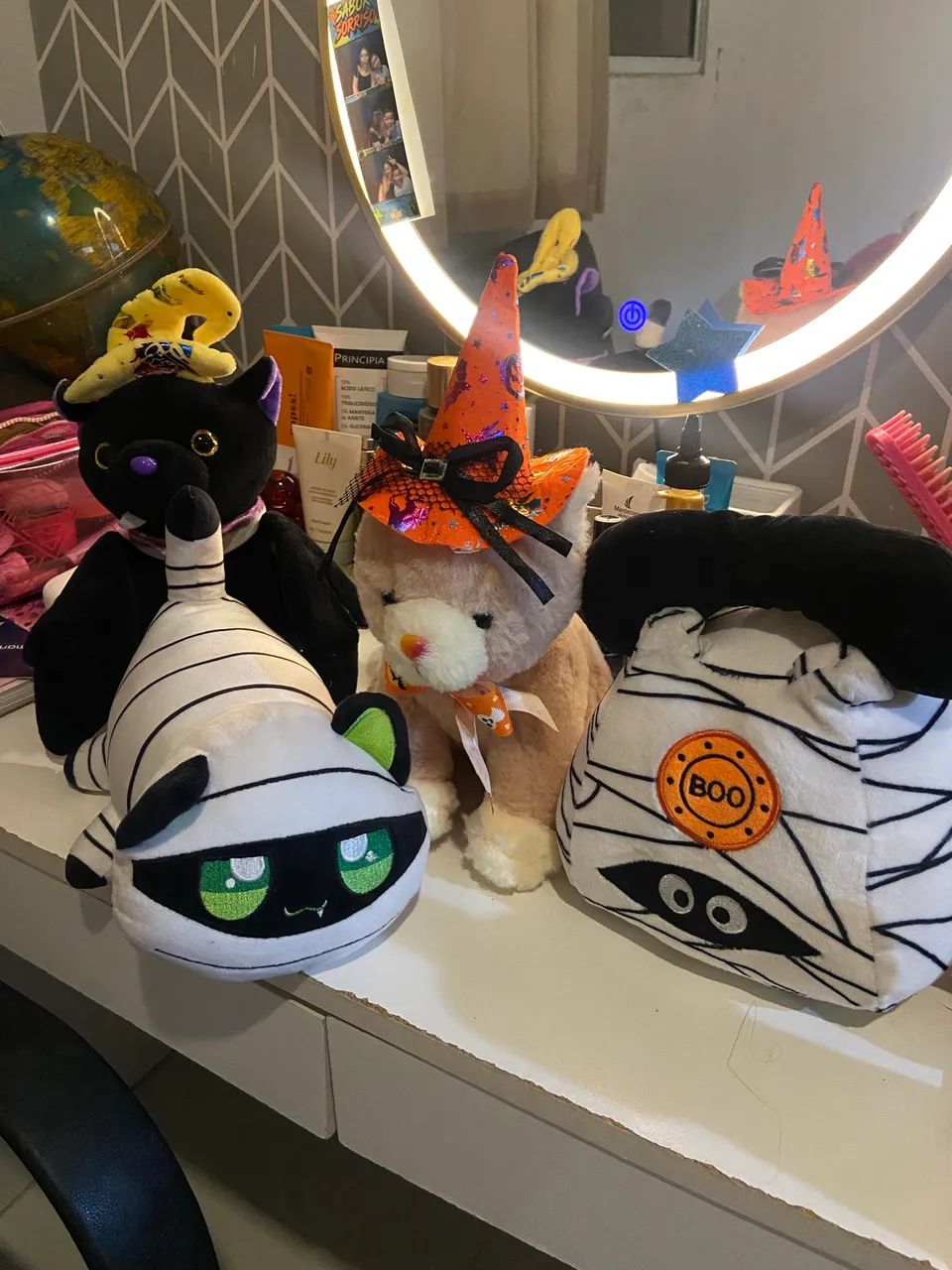 Ursos tema hallowen 