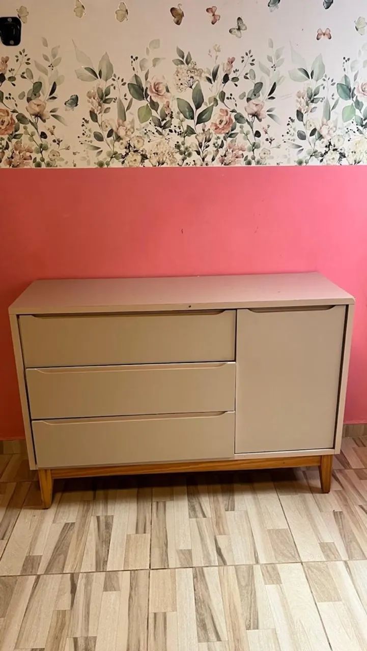 Cômoda em mdf rose  - Foto 4
