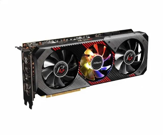 Placa de vídeo RX 5700 8GB OC Triple Fan Asrock Phantom Gaming GDDR6 