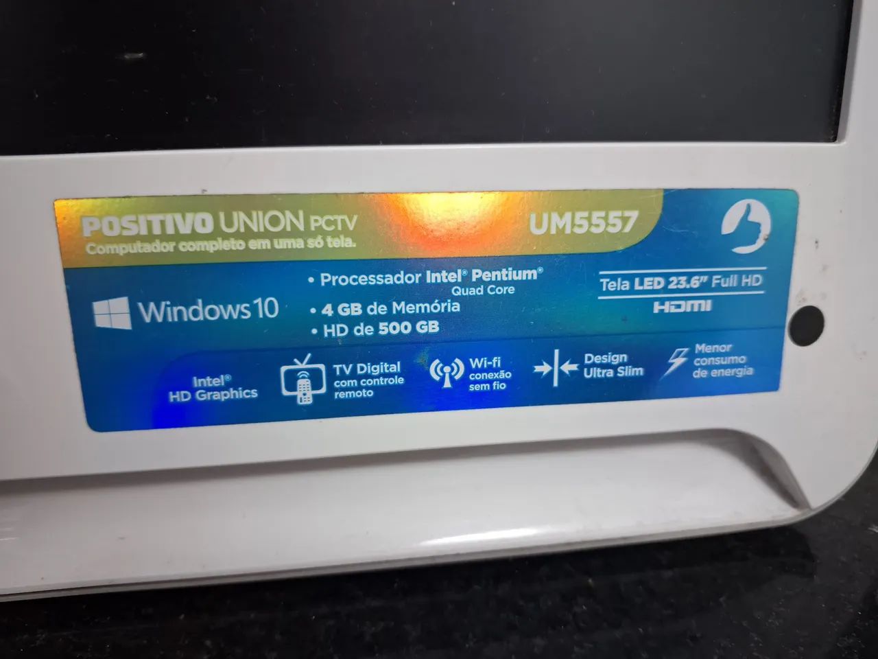 Computador Positivo Union PCTV 23.6" - Foto 3
